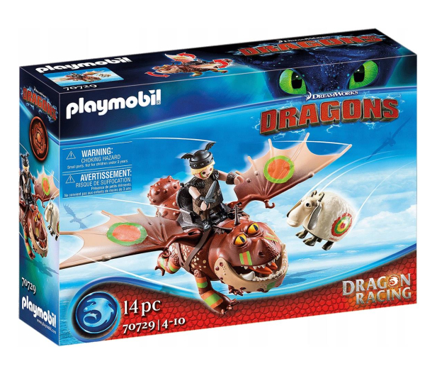 PLAYMOBIL Dragon Racing: Śledzik i Sztukamięs - 1028394 - zdjęcie